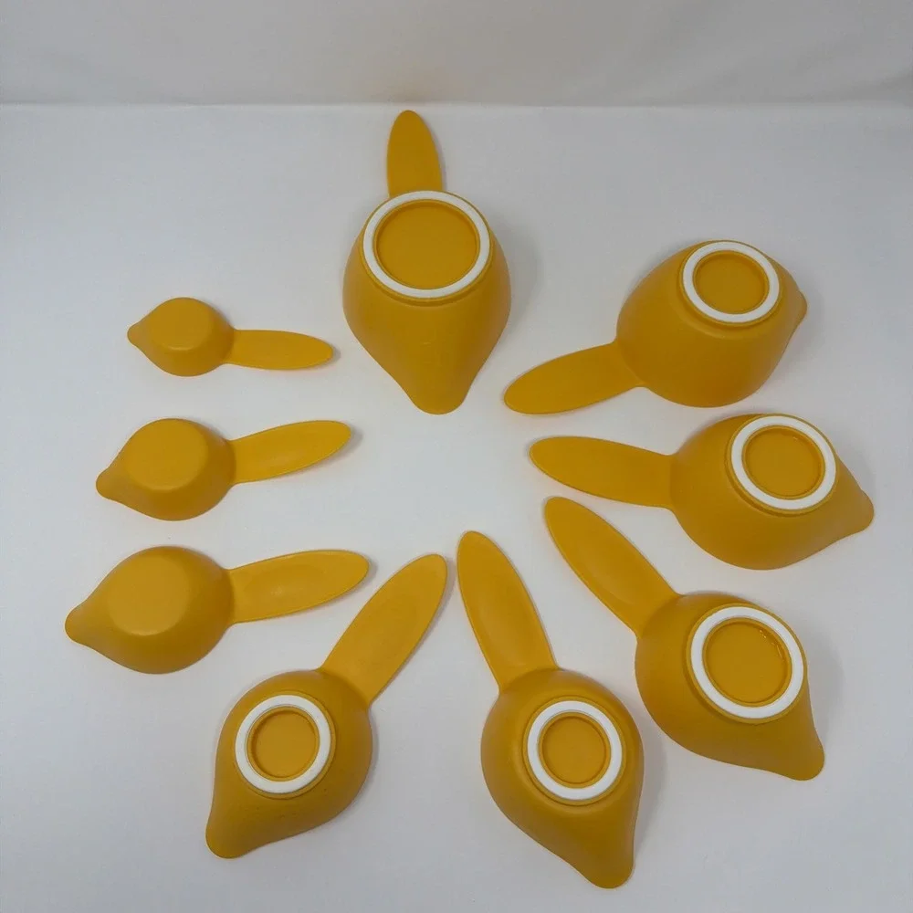 POURfect Mixing Bowls by Randy Kaas Vintage Set of 11 Mix Measure Pour Kitchen